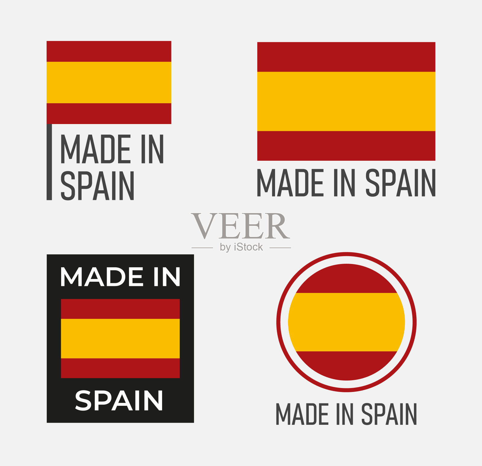 西班牙图标集 Set of Spain icons - 云瑞设计