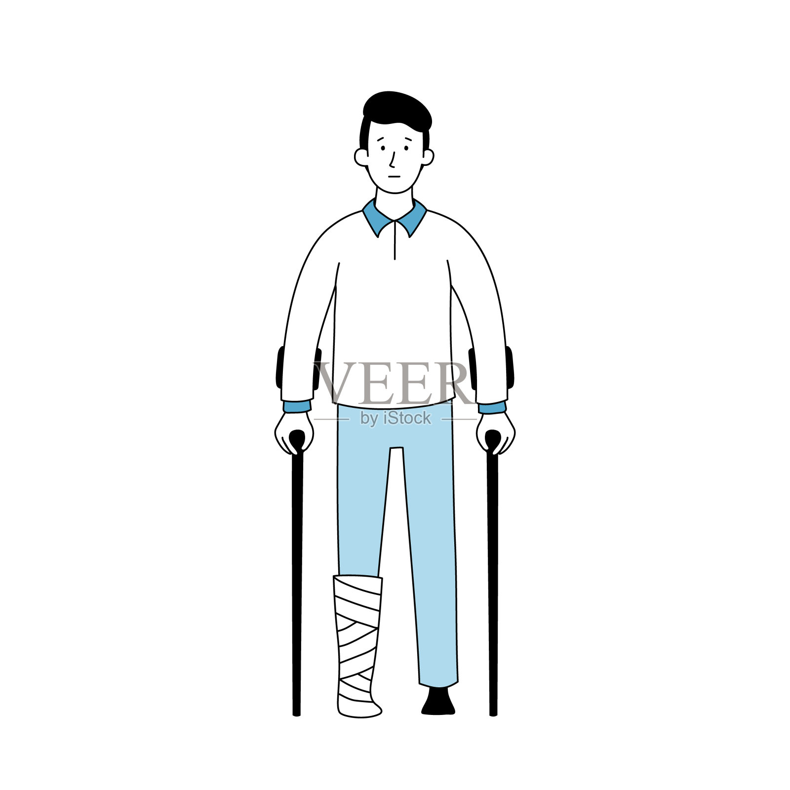 人` s断腿 库存图片. 图片 包括有 降低, 有残障, 不适, 适应, 男人, 成人, 关心, 创伤 - 124743875
