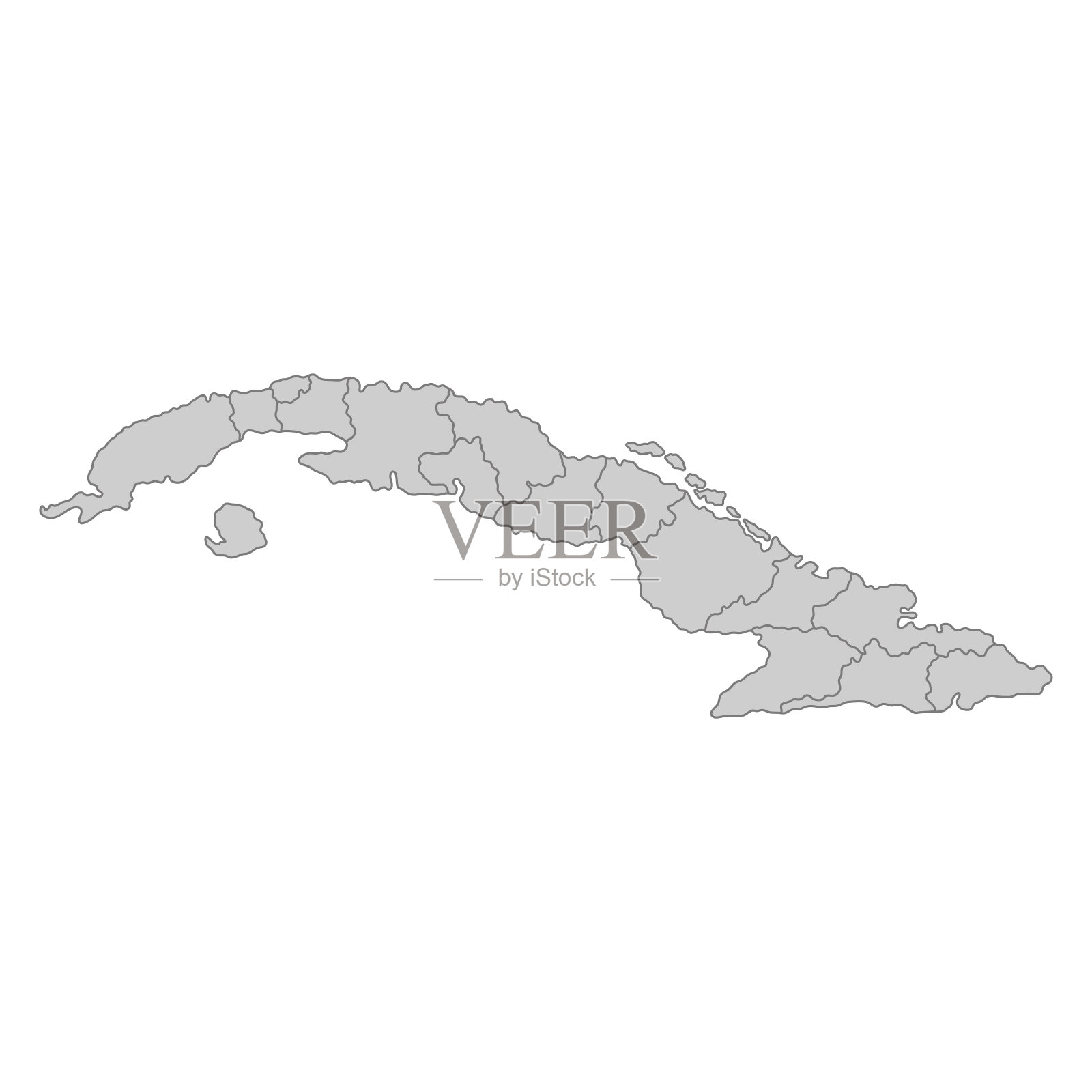 古巴高清中文版地图_古巴地图库_地图窝