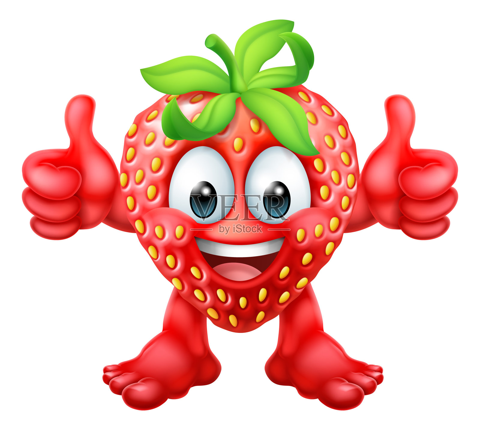 手绘草莓设计图__水果_生物世界_设计图库_昵图网nipic.com