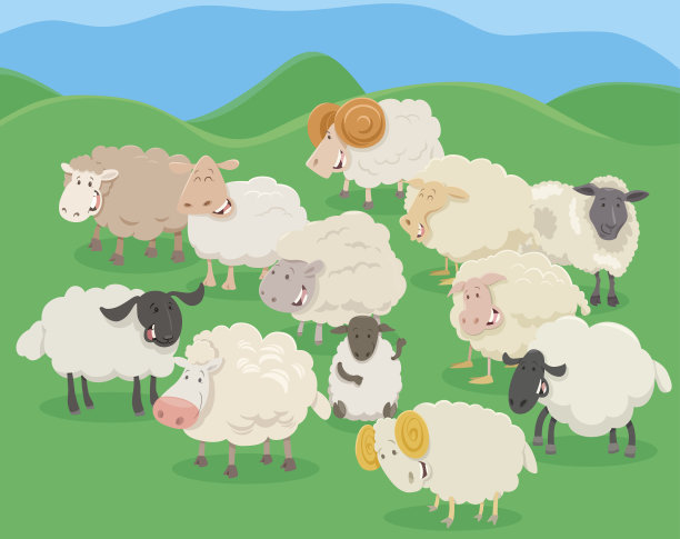 羊圈怎么画简单图片