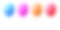 彩色气球矢量透明背景光滑逼真的生日派对气球素材图片