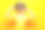 肖像女人戴太阳镜和帽子隔离在黄色背景素材图片