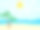 夏天的阳光。有沙滩和椰子树的大海。纸艺术风格。矢量图素材图片
