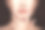 美丽女孩的脸与棕色的嘴唇近距离素材图片